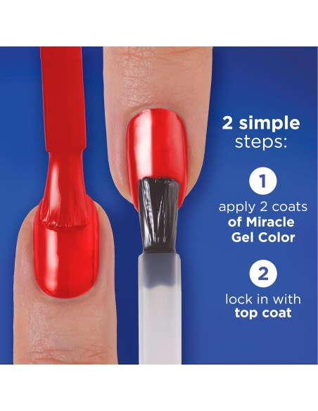 Esmalte de Uñas Sally Hansen Miracle Gel 14.79 ml Brillante