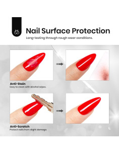 Beetles Top Coat Gel Brillante 15ml - 2 Piezas Sin Limpieza 2