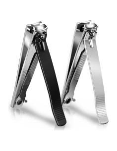 Cortauñas Grande Ucheom 2-Pack Acero Inoxidable con Lima