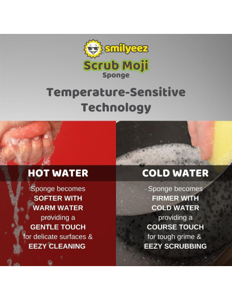 Mango Dispensador de Jabón Smilyeez con 3 Esponjas Scrub Moji