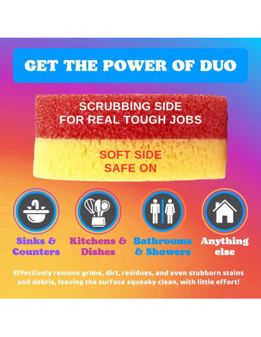 Mango Dispensador de Jabón Smilyeez con 3 Esponjas Scrub Moji