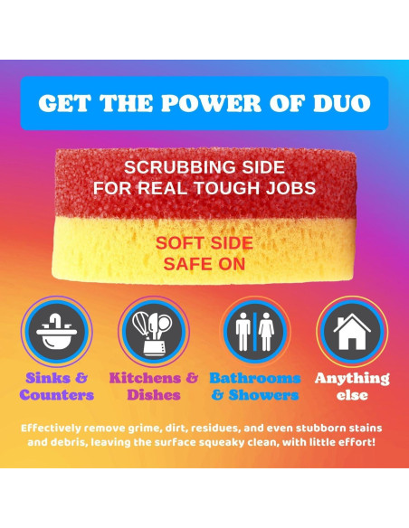 Mango Dispensador de Jabón Smilyeez con 3 Esponjas Scrub Moji