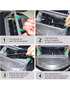 Repuestos Cepillo Principal iRobot Roomba 600/700 - 3 Cerda y 3 Golpe 2