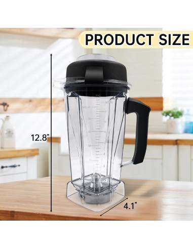 Jarra de Licuadora Vitamix 64 oz Reemplazo Modelo 5200