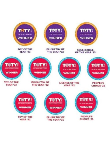 Peluche Squishmallows Hello Kitty 35.56cm Jazwares Azul