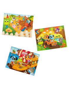 Rompecabezas Tierra de B. - Conjunto 3 Piezas para Niños 3+