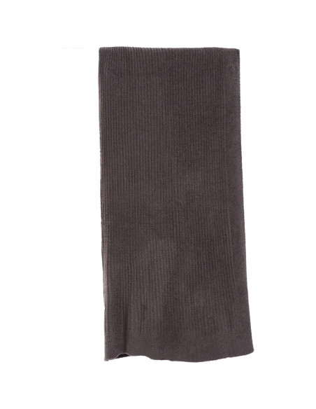 Manta Barefoot Dreams CozyChic Lite Ribbed Carbon 182x137 cm