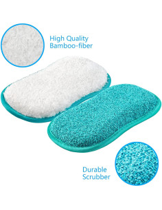 Esponjas de Cocina Multiusos Comfso - Paquete de 10 Unidades 2