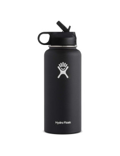 Botella Hydro Flask 40oz Boca Ancha con Tapa Flex - Acero Inoxidable