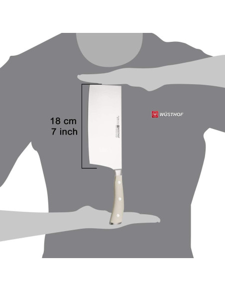 Cuchillo de Chef Wüsthof Classic Ikon Crme 17.78 cm Cuchillo de Chef Wüsthof Classic Ikon Crme 17.78 cm