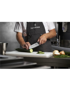 Cuchillo de Cocina Victorinox Fibrox Pro Santoku 17.78 cm Negro 2