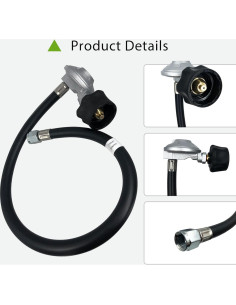 Kit de Manguera y Regulador Weber 25in para Genesis Spirit Summit 2