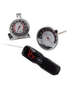 Juego de Termómetros de Cocina Taylor 3 Piezas Digital y Analógico
