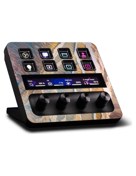 Carcasa de Fibra de Carbono MightySkins para Elgato Stream Deck +