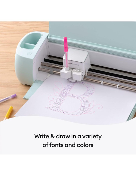 Bolígrafos de Gel Brillante Cricut - Arcoíris 10 Colores 0.8 mm