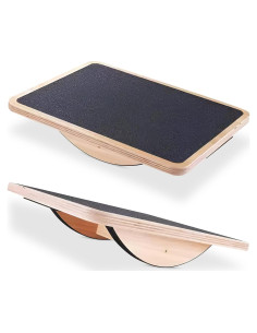 Tabla de Equilibrio Inestable ONEFITGUY 250 kg Madera Antideslizante