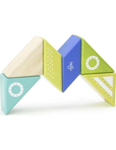 Juego de Bloques Magnéticos Tegu Nave Espacial 6 Piezas