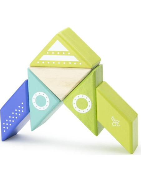 Juego de Bloques Magnéticos Tegu Nave Espacial 6 Piezas