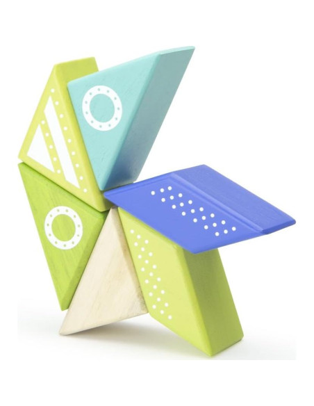 Juego de Bloques Magnéticos Tegu Nave Espacial 6 Piezas