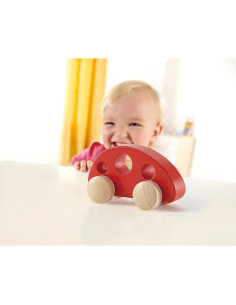 Mini Furgoneta de Madera Hape para Niños - Juguete Seguro 2