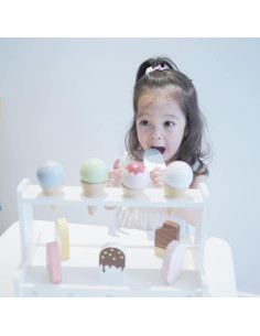 Juego de Helados de Madera Nunukids 11 Piezas Educativo 2