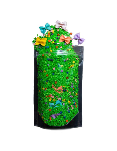 Arroz Sensorial de Colores - Juego para Habilidades Motoras Finas