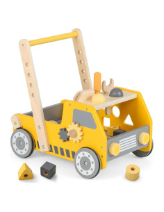 Andador para Bebés HONEY JOY Ajustable con Banco de Herramientas