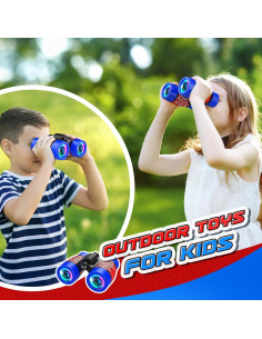 Binoculares para Niños Spidolapse 4x30 con Guía de Aves 2