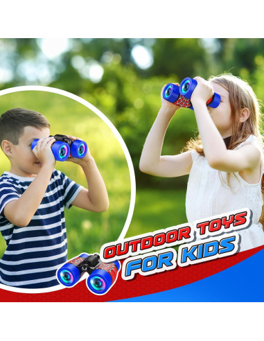 Binoculares para Niños Spidolapse 4x30 con Guía de Aves