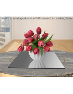 Hoja de Espejo Acrílico Marketing Holders 60 x 60 cm Biselado 2