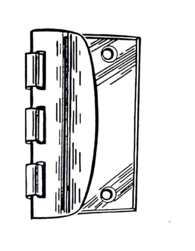 Cerradura de Puerta Flip QCAA Reversible Seguridad Infantil 2 Pzas