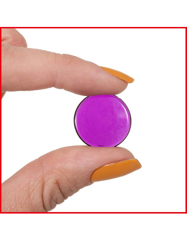 Contadores Transparentes EDX Education | Set de 500 | 1.9 cm | Colores Variados