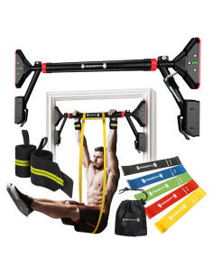 Barra de Dominadas Ajustable Cravefitt para Puerta 75.9-90.2 cm