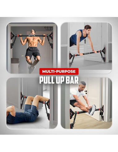 Barra de Dominadas Ajustable Cravefitt para Puerta 75.9-90.2 cm