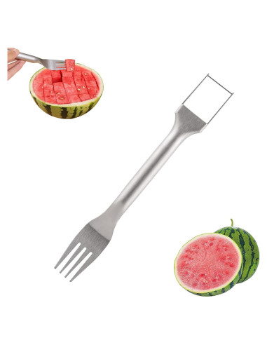 Cortador de Frutas 2-en-1 Moonboat Acero Inoxidable 26cm