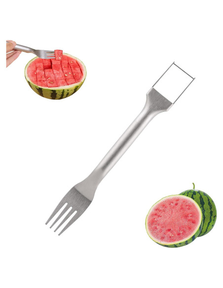 Cortador de Frutas 2-en-1 Moonboat Acero Inoxidable 26cm