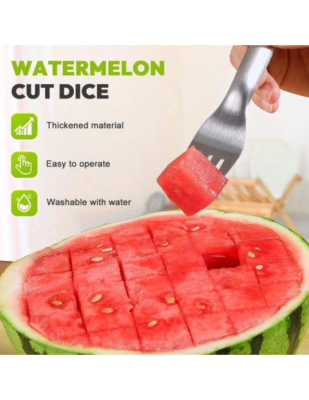 Cortador de Frutas 2-en-1 Moonboat Acero Inoxidable 26cm