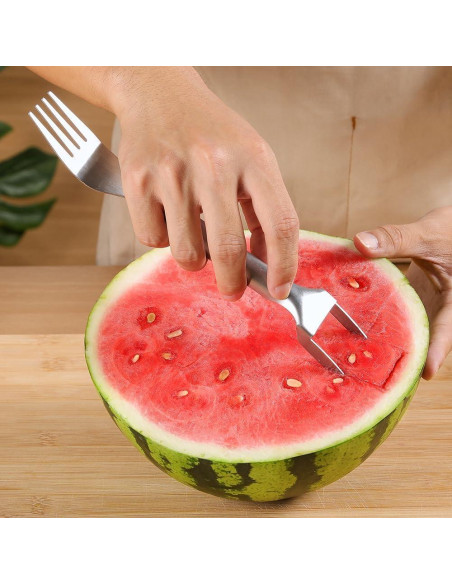Cortador de Frutas 2-en-1 Moonboat Acero Inoxidable 26cm