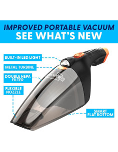 Aspiradora de Coche ThisWorx TWC-02.B 110W con Cable 4.88m 2