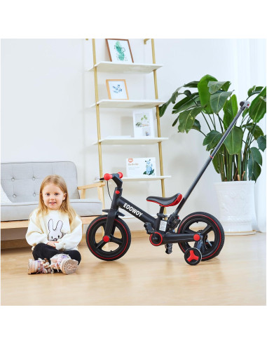 Bicicleta de Equilibrio Plegable EOOWOY para Niños 2-5 Años