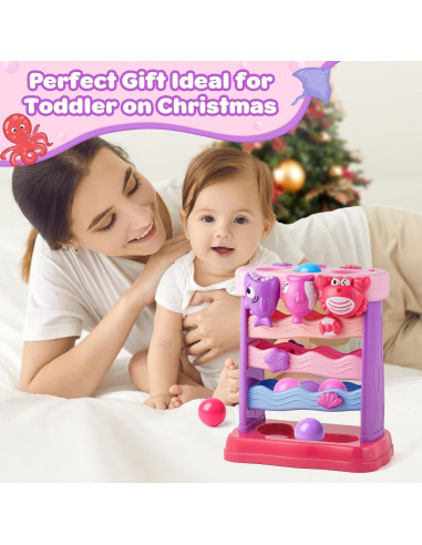 Juguete Musical Interactivo V-Opitos Rosa para Bebés 6-12 Meses