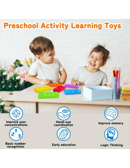 Tablero Sensorial Pop Anemeeoke 10 Cuadrantes para Niños Tablero Sensorial Pop Anemeeoke 10 Cuadrantes para Niños