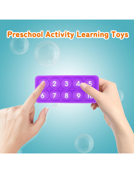 Tablero Sensorial Pop Anemeeoke 10 Cuadrantes para Niños Tablero Sensorial Pop Anemeeoke 10 Cuadrantes para Niños