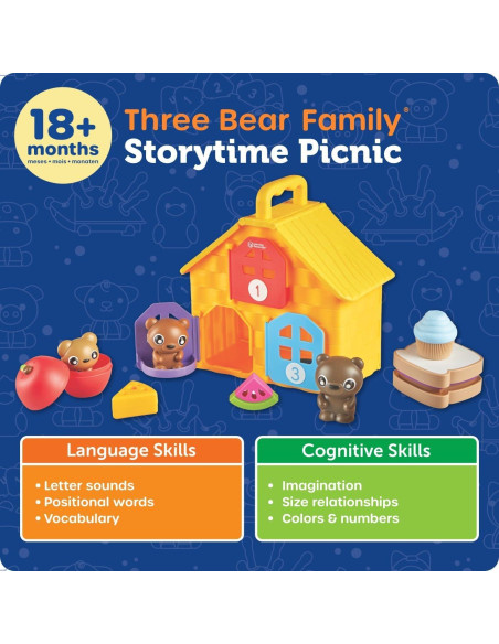 Picnic de Cuentos Learning Resources - Juguete Educativo 9 Piezas