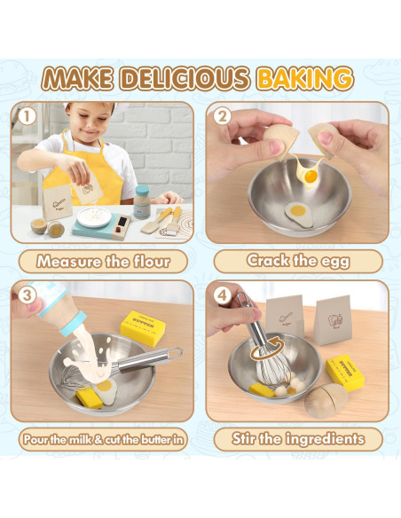 Conjunto de Comida de Juguete Lehoo Castle 23 Piezas