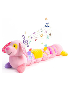 Juguete Musical para Bebés Koty - Perrito Rosa Sensorial 0-12 Meses