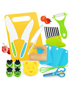 Juego de Cocina para Niños SmilessKiddo 17 Piezas Seguro