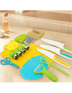 Juego de Cocina para Niños SmilessKiddo 17 Piezas Seguro 2