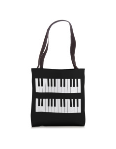 Bolsa Tote Divertida Lecciones Teclado Piano 40.6 cm