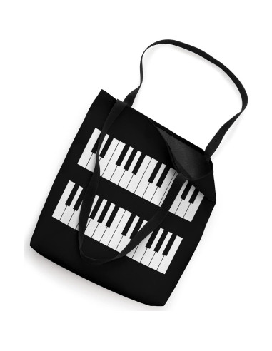 Bolsa Tote Divertida Lecciones Teclado Piano 40.6 cm